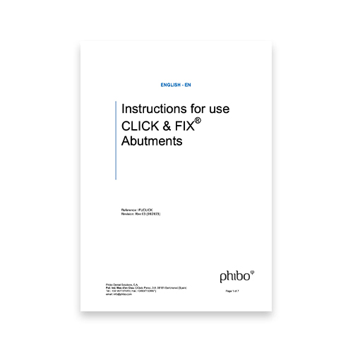instructions click&fix